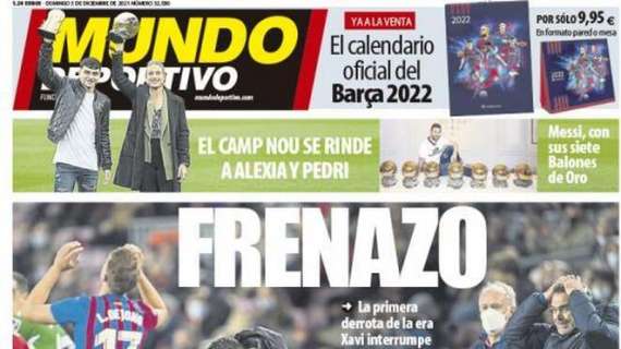 Mundo Deportivo: "Frenazo"