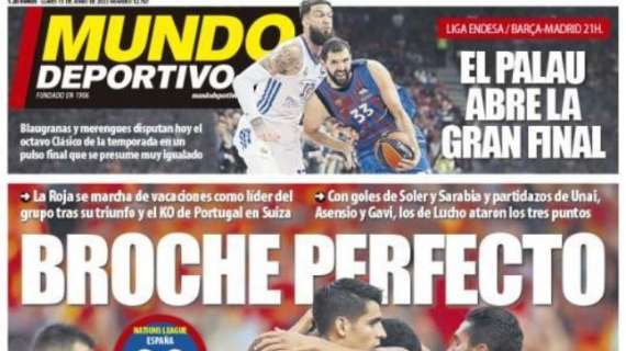 Mundo Deportivo: "Broche perfecto"