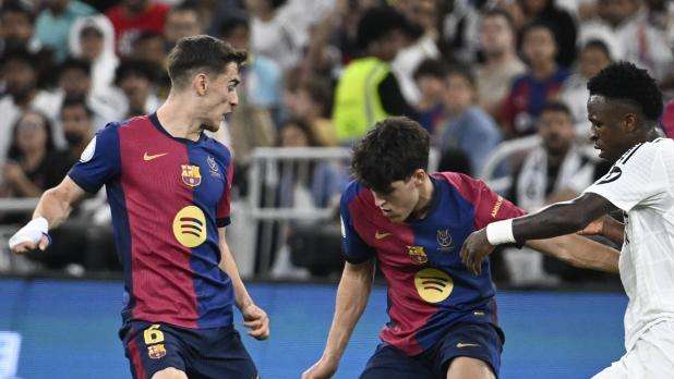 Cubarsí jugó el Clásico con un virus estomacal y encendió las alarmas en la defensa del Barça