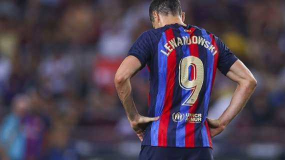 FC Barcelona, confirmado el problema muscular de Lewandowski