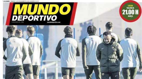 Mundo Deportivo: "Xavi cree"