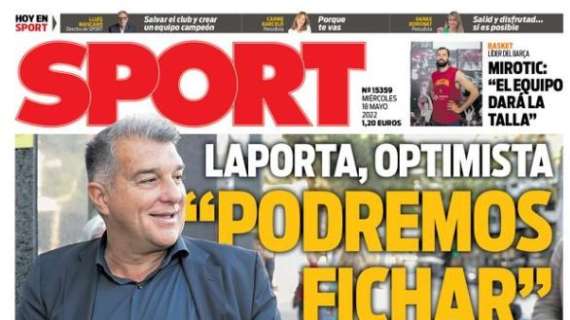 Sport, Laporta: "Podremos fichar"