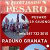 Raduno Granata il 29 giugno a Pesaro
