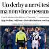 La Repubblica ed. Torino: “Un derby a nervi tesi ma non vince nessuno”