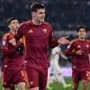 Serie A - Roma avanti 3-0 all'intervallo
