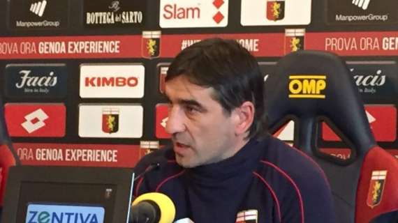 Genoa, Juric: "Dovrò forzare l'impiego di Simeone. Non pensiamo alla partita del 2009"