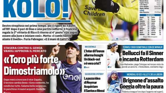 Tuttosport: “Toro più forte dimostriamolo”