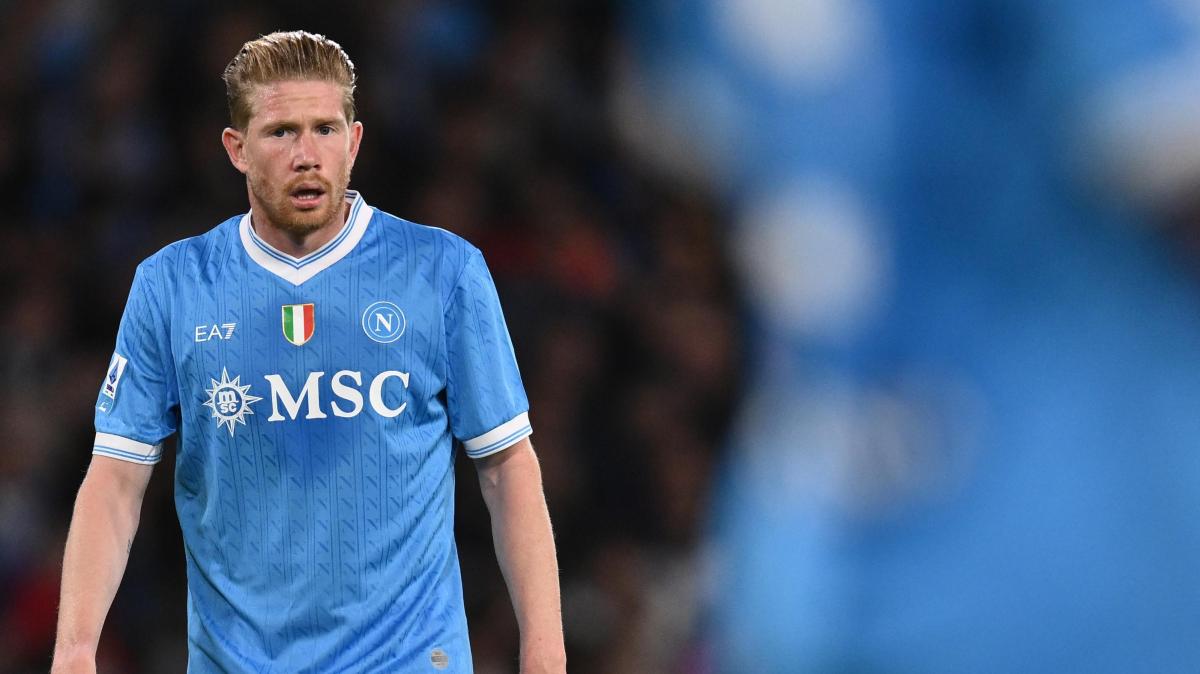 Napoli, termpi lunghi per rivedere De Bruyne in campo