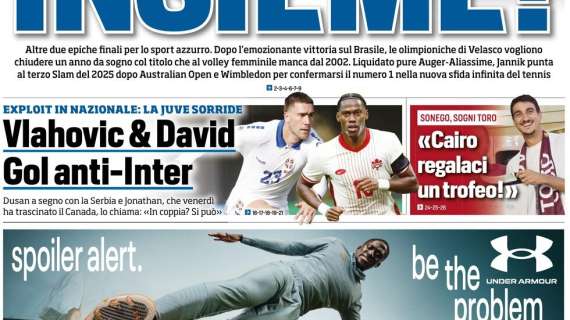 Tuttosport: “Sonego, sogni Toro: «Cairo, regalaci un trofeo!»”