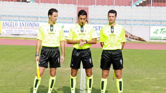 Serie B: gli arbitri della terza giornata