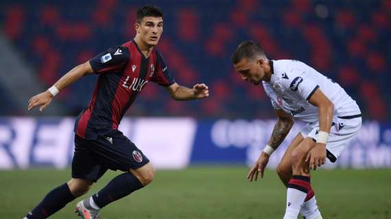 Ancora nessun gol tra Bologna e Cagliari all'intervallo