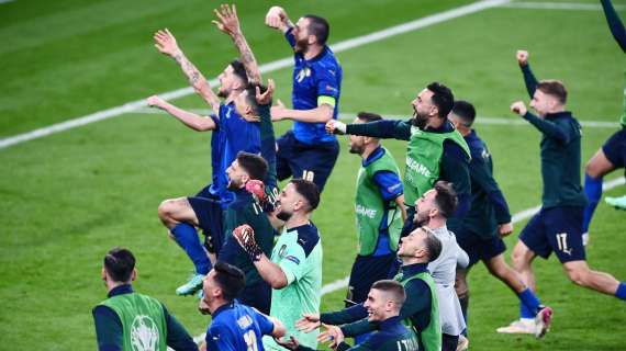 L'Italia tornerà a Coverciano in caso di vittoria a Wembley 