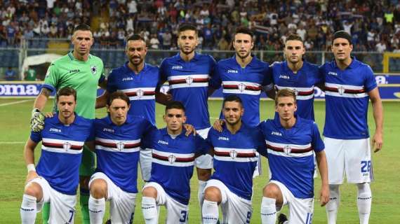 Sampdoria, la sessione di oggi