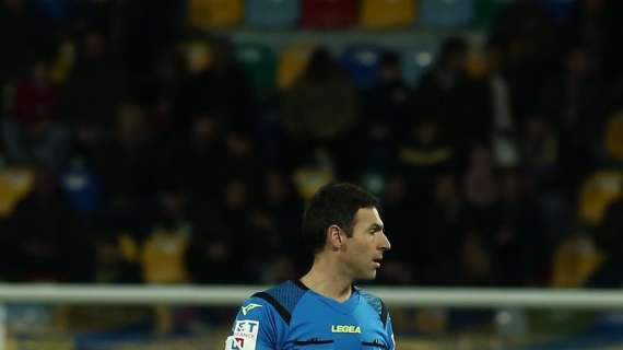 Per l'arbitro Sacchi si pensa ad un lungo stop