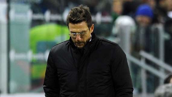 Sassuolo, Di Francesco: "Penalizzati dal terreno di gioco"