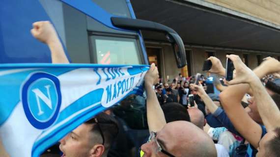 I tifosi del Napoli pronti alla protesta contro la Juve