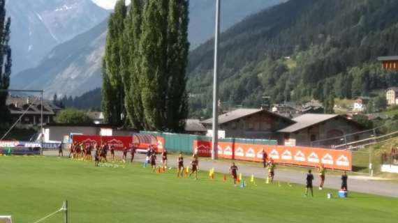 Il Torino al lavoro a Bormio