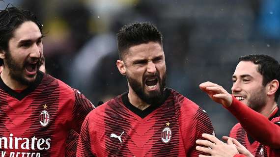 Serie A: il Milan passa ad Empoli-Milan 3-0. I rossoneri consolidano il terzo posto 