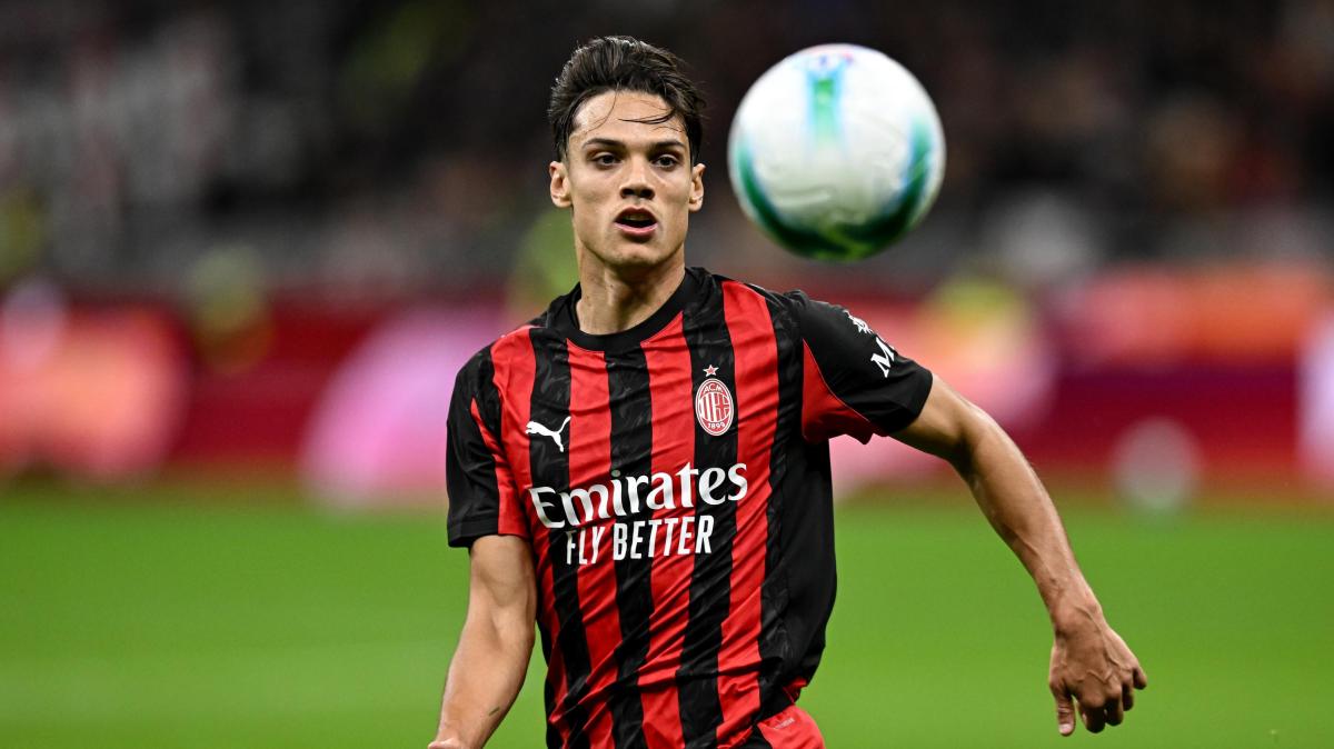 Ricci al suo primo gol in rossonero