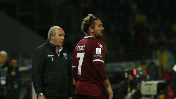 Cerci, prima ok da titolare con la Salernitana di Ventura