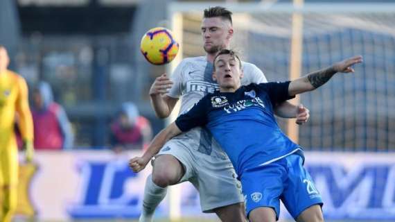 Empoli, potrebbe essere finita la stagione di La Gumina