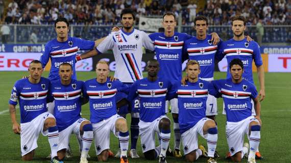 Sampdoria, differenziato per tre