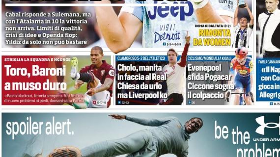Tuttosport: “Toro, Baroni a muso duro”