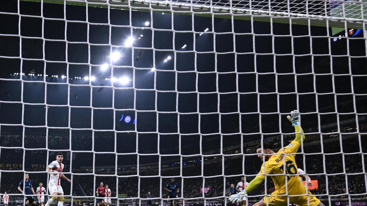 Inter-Genoa 2-0, una perla di Dimarco risolleva Chivu