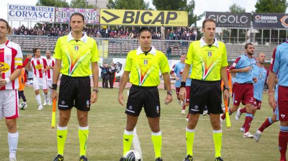 Serie B, gli arbitri della decima giornata