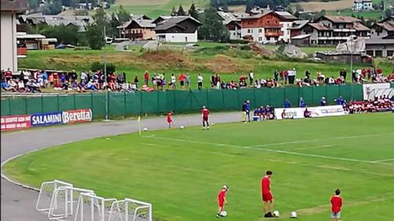 Domani si torna in campo nel pomeriggio, porte aperte per i tifosi