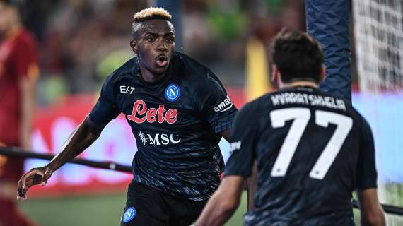 Serie A: Napoli show al Maradona. 3-0 al Sassuolo all'intervallo