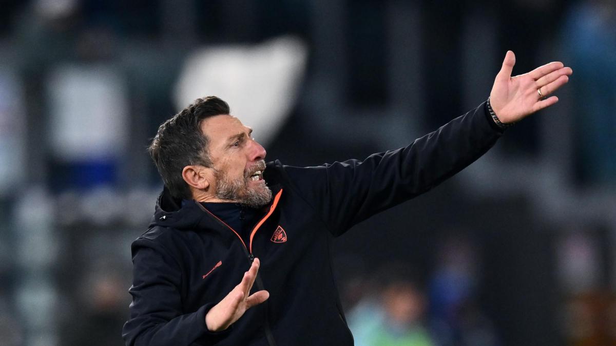 Di Francesco: "Abbiamo giocato bene e gestito correttamente la partita"