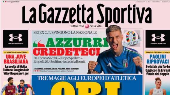 Prima Pagina La Gazzetta