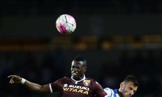 Torino, per Acquah problemi muscolari 