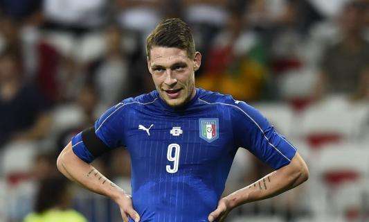 Italia batte Uruguay 3 a 0, Belotti il solo granata in campo