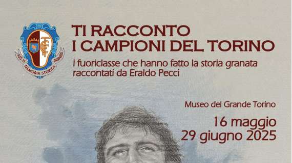 Museo del Toro, due eventi: 16 maggio presentazione del libro e inaugurazione mostra “Ti racconto i campioni del Torino” e il 17 apertura straordinaria
