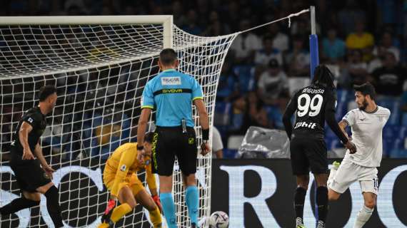 Lazio, scherzetto al Napoli. Scamacca trascina l'Atalanta