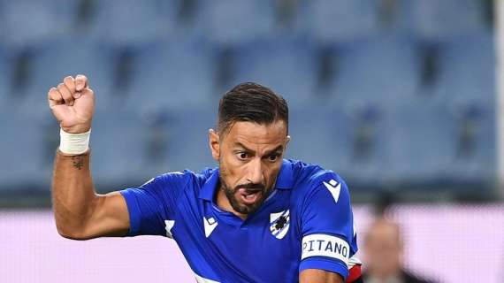 Serie A, al 45' decide un gol di Quagliarella: Fiorentina sotto con la Samp