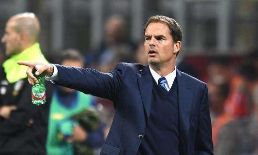 Inter, De Boer a Premium: "Orgoglioso della mia squadra, abbiamo concesso solo due occasioni..."