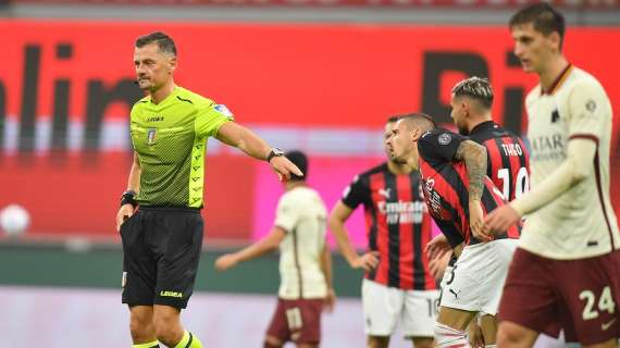 La Gazzetta dello Sport: "Almeno due turni di stop per l'arbitro di Milan-Roma"