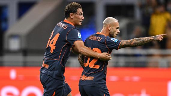 Serie A: Inter avanti sul Sassuolo all'intervallo grazie a Dimarco