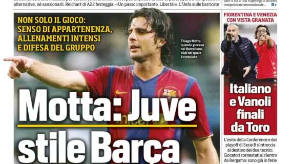 La prima pagina di Tuttosport