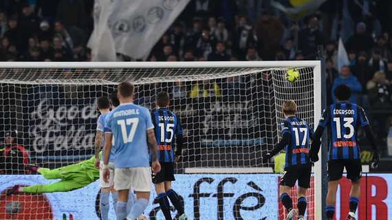 Lazio-Atalanta 0-2: Gasperini si vendica ed è terzo