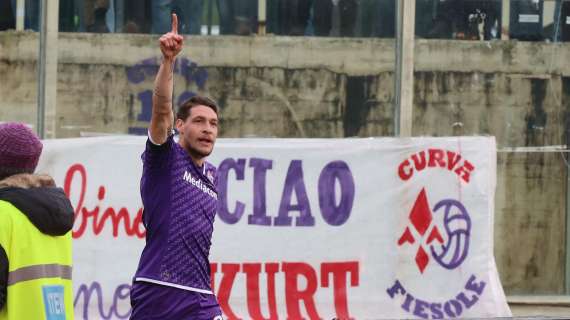 Finisce con una goleada la partita della Fiorentina contro il Frosinone, 5-1 