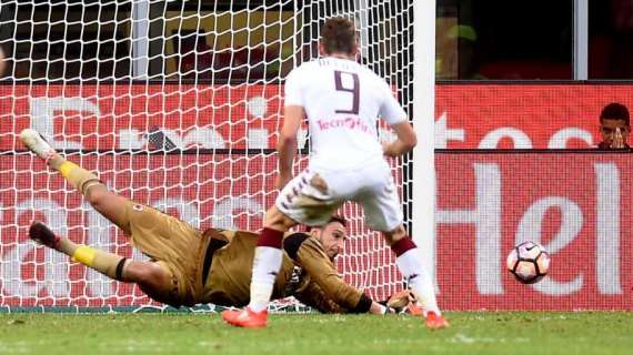 Il Torino per due volte s’illude, ma paga gli errori e il Milan vince