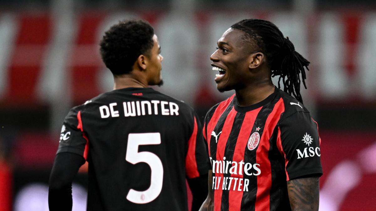 Serie A: Milan avanti sul Pisa all'intervallo. Per ora decide Leao