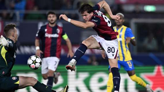 Champions League: finisce in parità la sfida tra Bologna e Shaktar Donetsk