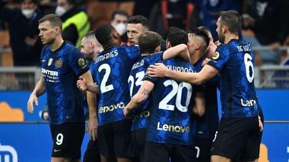 Serie A, la classifica aggiornata: l'Inter sale in testa