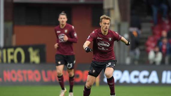 Salernitana, Bohinen: "Arbitri? Non dobbiamo lamentarci degli errori subiti"