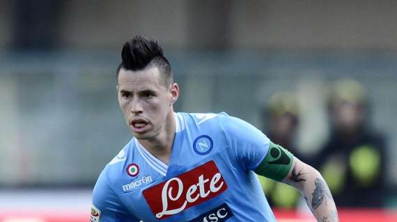 Napoli, i nazionali: solo un tempo per Hamsik, tutti i 90' per Cavani e Campagnaro